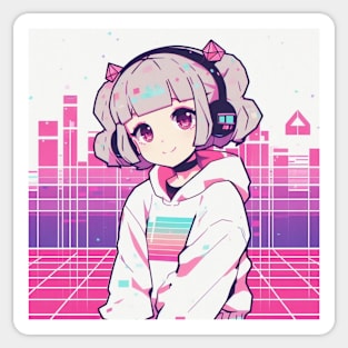 Anime Girl Sticker